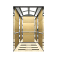 Бренд лифта дешевый пассажирский лифт стандартный волос из нержавеющей стали с окрашенными стальными дверями